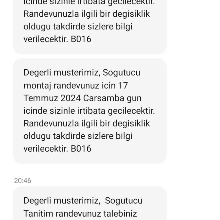 Bosch Servis Randevu Problemi Ve Mağduriyet