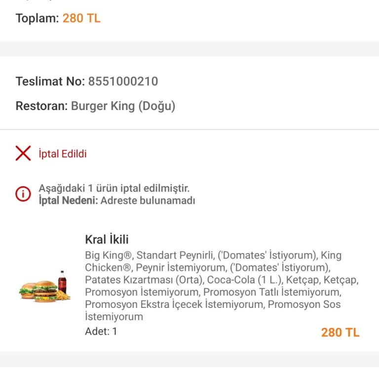 Trendyol GO Yemek Sipariş