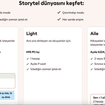 Storytel Parayı Çekti Ama Kitap Dinletmiyor.