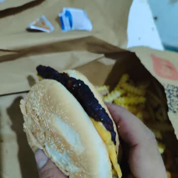 Burger King Kömür Gibi Hamburger