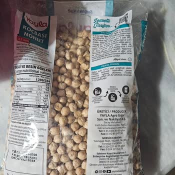 Yayla Bakliyat Yayla Marka Nohudun Böceklenmesi