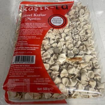 Kaşık-la Mantı A101'den Aldığım Kaşık-la Mantının İçinden Soğan Kabuğu Çıktı