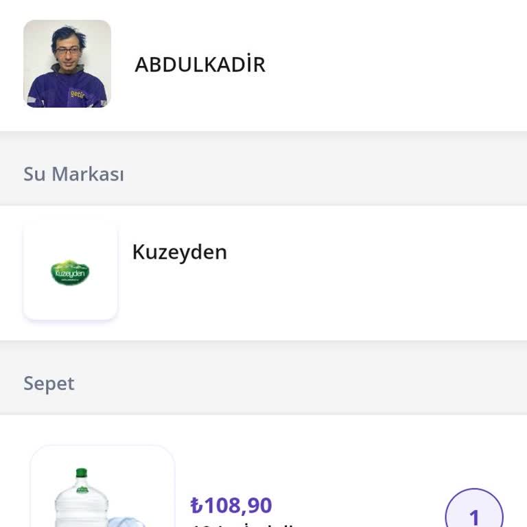 Getir Su 9.30 Saat Gecikme