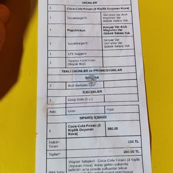 Popeyes Ve Yemek Sepeti Hakkından