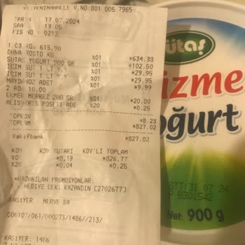 Sütaş Süzme Yoğurt Küflü Çıktı