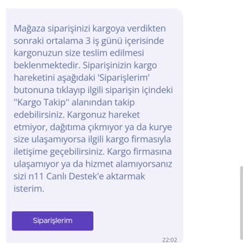 N11 Sipariş Kargoya Verilmiyor, Muhatap Kimse Yok