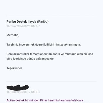 Paribu Yasal Mirasçılara Ödeme Yapmıyor