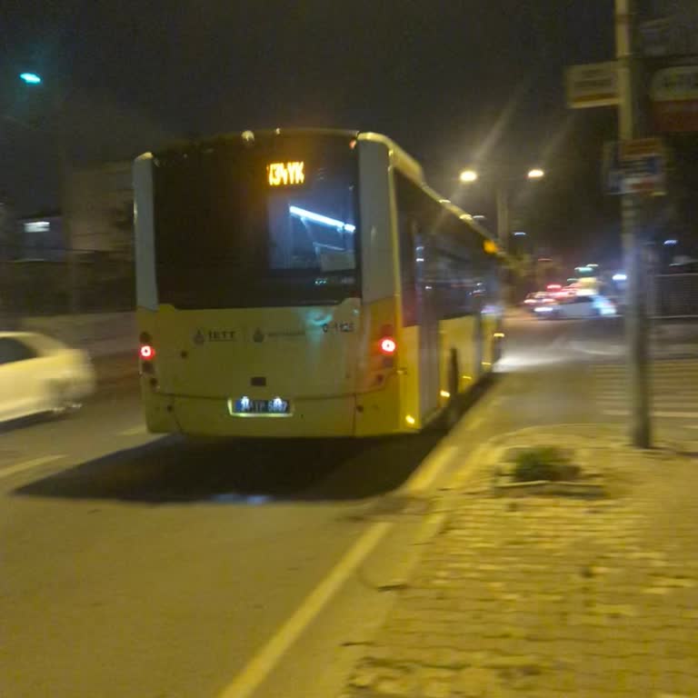 İETT - İstanbul Elektrik Tramvay Tünel Otobüs Şoförü Saygısızlık