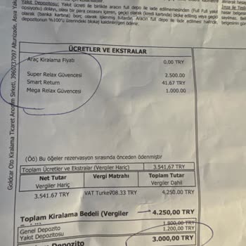 Yolcu360 İle Kaskosuz Araç Kiralama Kabusu