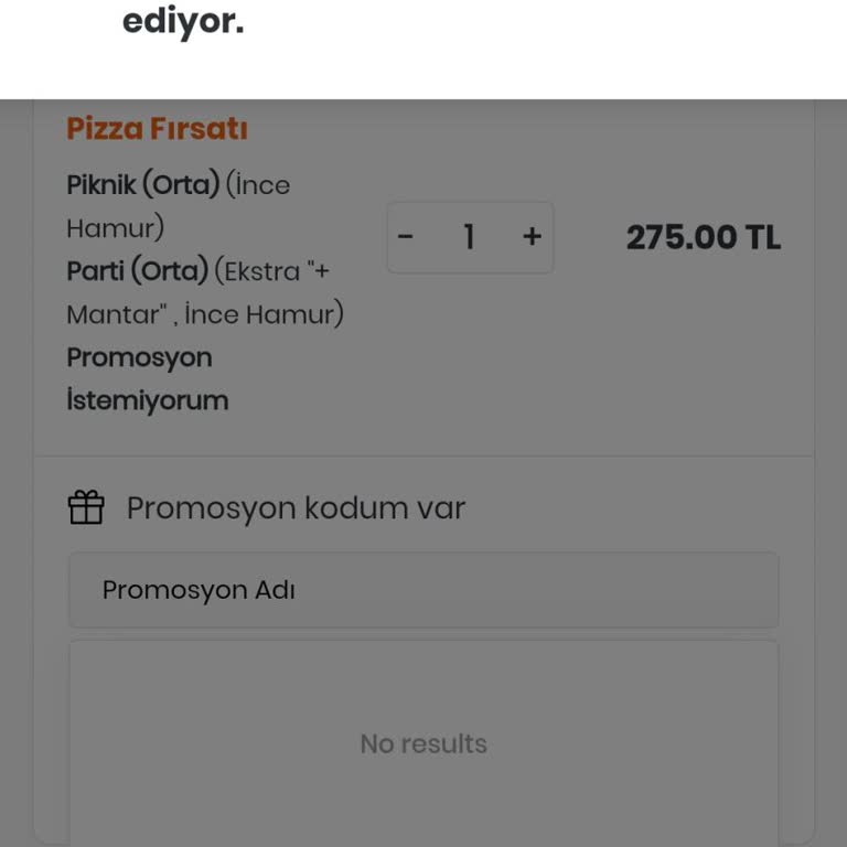 Little Caesars GNC Den Kazandığım 100 ₺ Lik İndirim Kodunu Kullanamıyorum