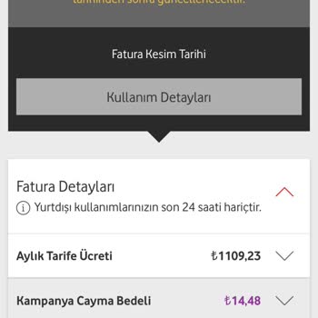 Vodafone Haksiz Yere Kesilen Fatura Ve Çözümsüz Müşteri Hizmetleri