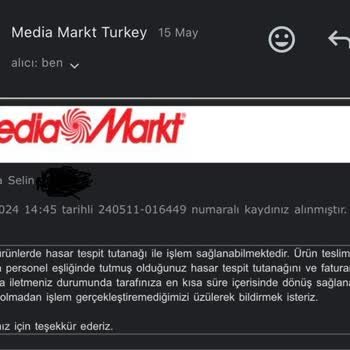 Media Markt'tan Aldığım Cihazda Kırık Parça Çıktı