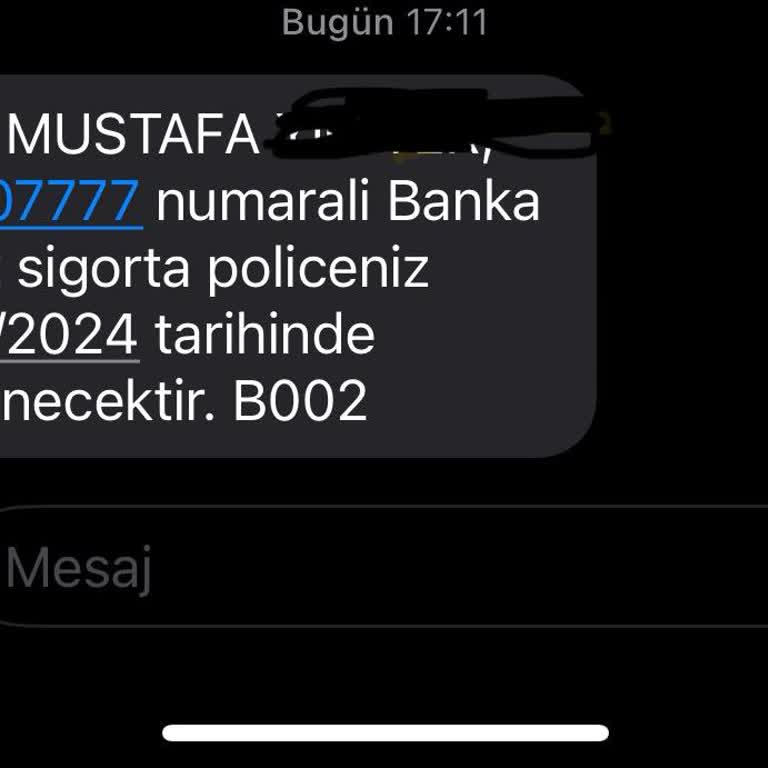 Ziraat Bankası Konut Sigortası Poliçesi