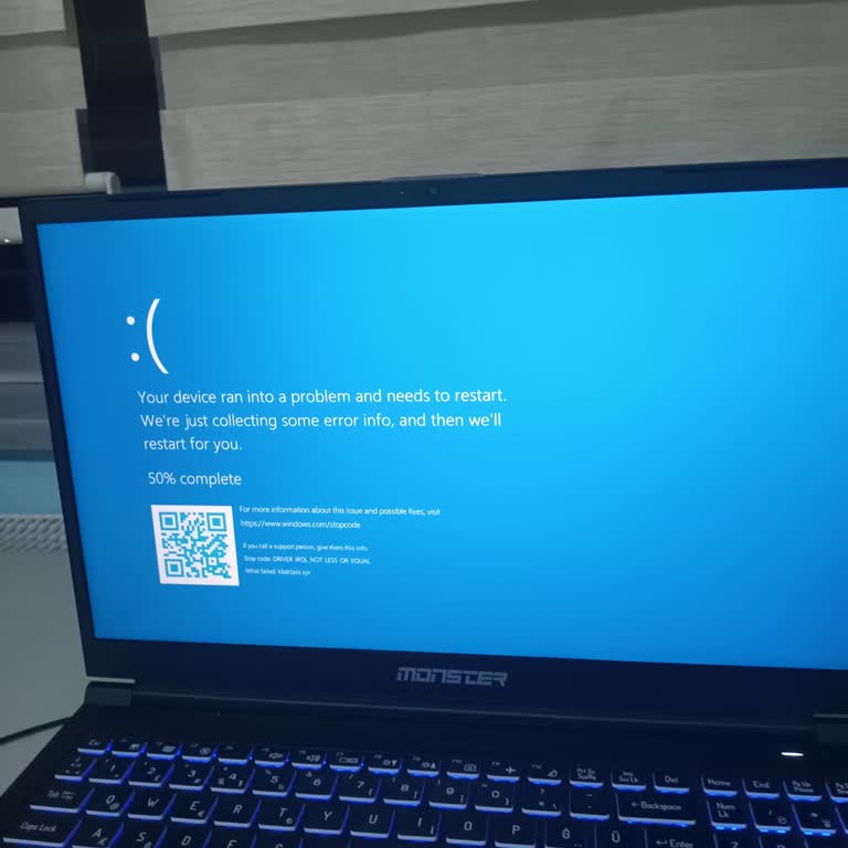 Monster Notebook Mavi Ekran Hatası