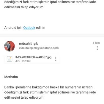Vodafone Sorumsuzluğu Ve İletişimsizliği