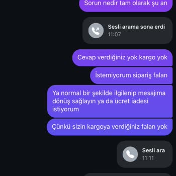 By Gamze Yavuz Sipariş Durumu Ve İletişim Sorunları