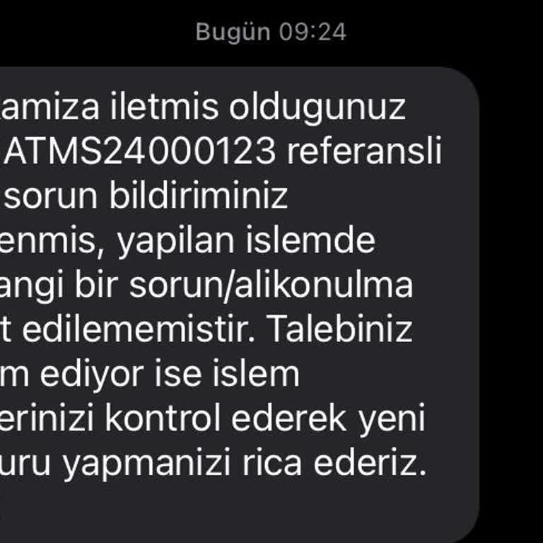 Ziraat Bankası ATM De Para Sıkışma Sorunu Ve Çözüm Yapılmaması