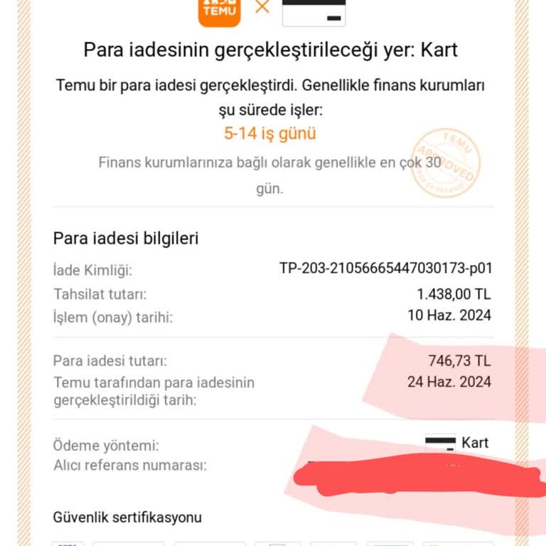Ziraat Bankası Ziraat Para İade Etmiyor