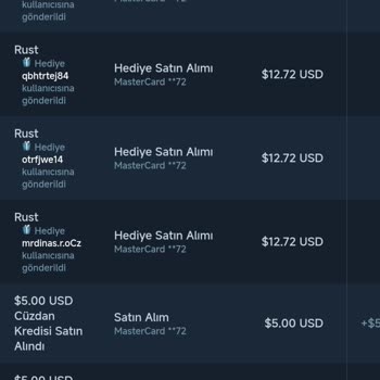 Steam Hediye Etmedim İade