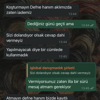 iGlobal Agency Onlar Yüzünden Seyahatimi İptal Ettim