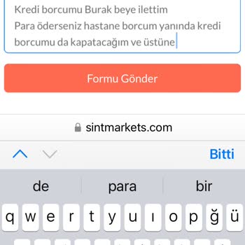 Sint Market'ten Paranızı Alamıyorsunuz