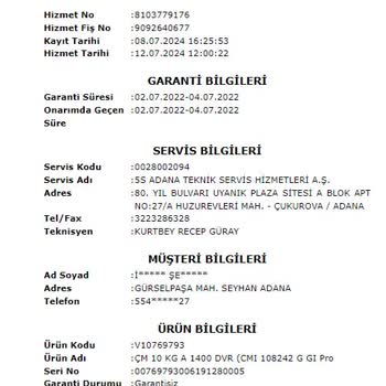 Aynı Arızadan 2 Kez Ücret Talep Eden Vestel Servisin Genişliği