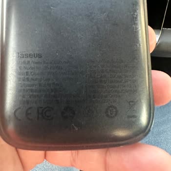 Baseus Powerbank Sıcakta Şişti