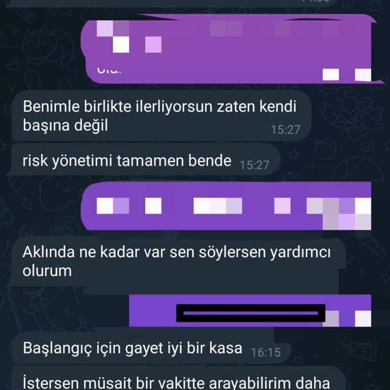 Finans Kuruluşları Adıyla Dolandırıcılık Al-sat Yatırım Hesabına Dikkat.