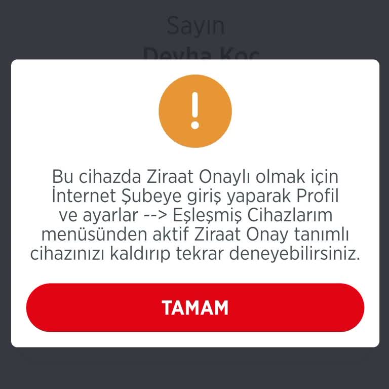 Ziraat Bankası Mobil Bankacılık Giriş Sorunu