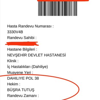 Nevşehir Devlet Hastanesi'nde Doktor İletişim Sorunları