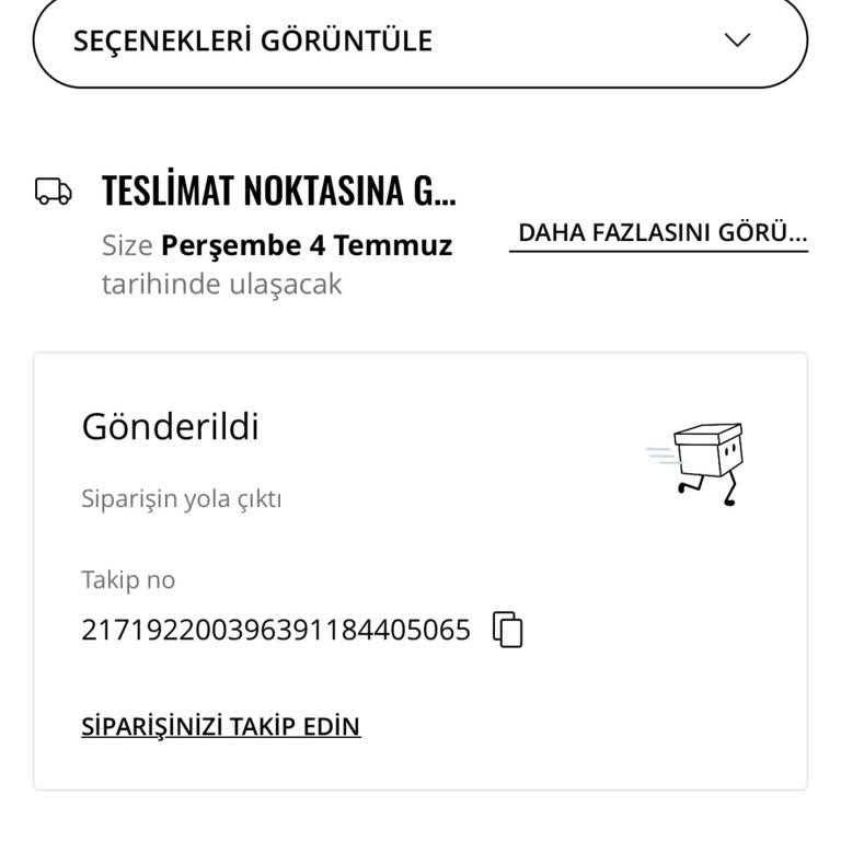 Stradivarius Uygulamasının Sipariş İlgisizliği