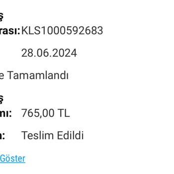 Kiehl's Paketten Ürünün Eksik Çıkması