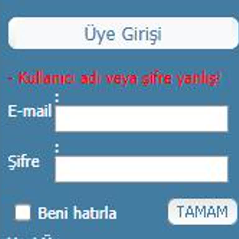 Segem Sistemine Giriş Yapılamaması