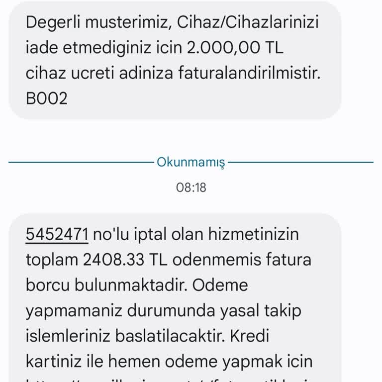 Millenicom Haksız Kazanç Elde Etmesi
