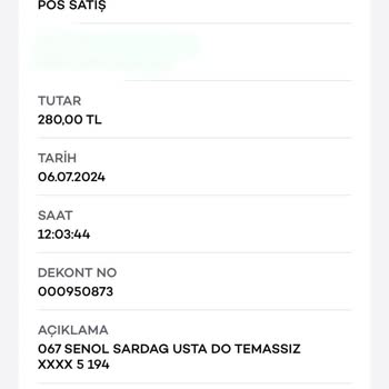 Usta Dönerci Fazla Alınan Ödeme