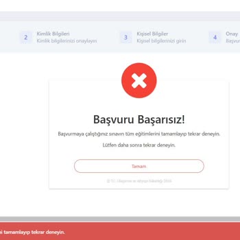 Ulaştırma Ve Altyapı Bakanlığı Amatör Denizci Eğitim Ve Başvuru Sistem