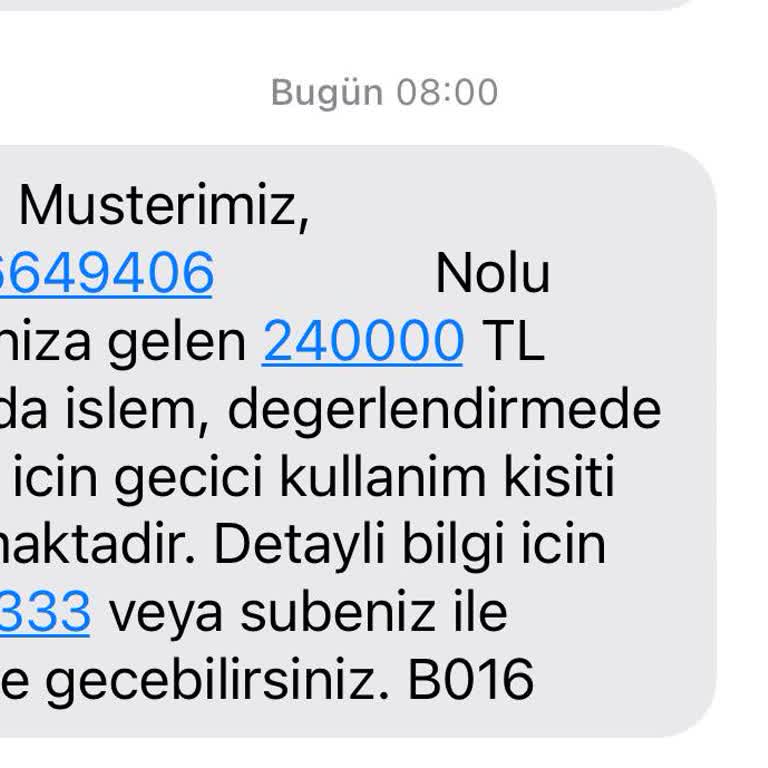 Garanti Bankası Bana Gelen EFT’ye Haksız Yere Bloke Koydu