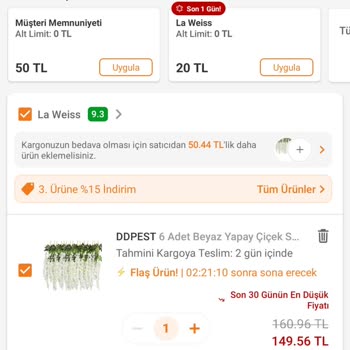 Trendyol Kargo Bedava İbaresi