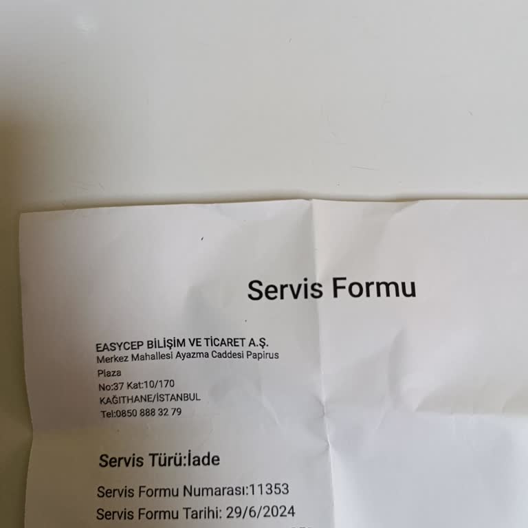 EasyCep Param İade Edilmiyor