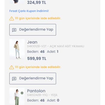 LCW Tedarik Edilemeyen Ürünün Ücret İadesi Günlerdir Yapılamadı