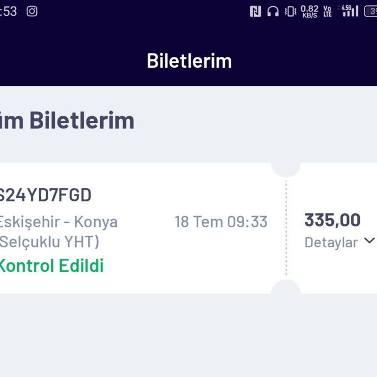 TCDD Eskişehir-Konya Treni Gecikmeli
