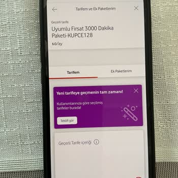 Vodafone İzinsiz Tarife Değiştirdi Ve Temsilcileri İlgilenmiyor