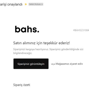 Bahs (Bahsbar) Ürünlerim Zamanında Kargolanmıyor