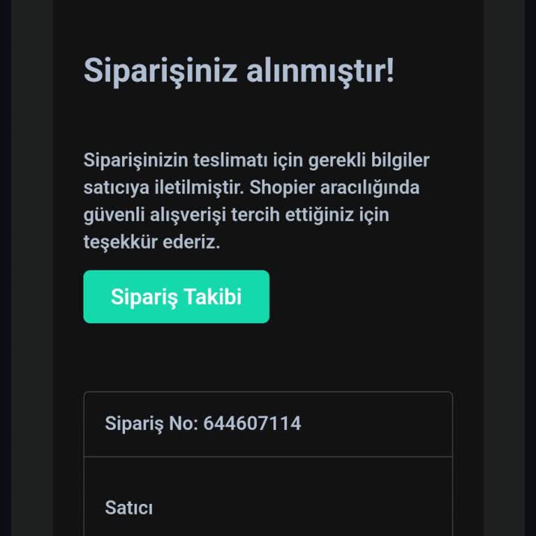 Shopier'den Aldığım Ürünü Üye Olmadığım İçin İade Edemiyorum.