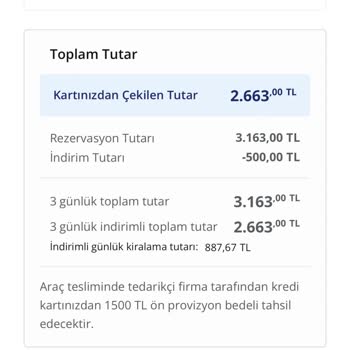 En Uygun.com Güzel Bir Firma Değil Araç Kiralama Hiçbir Yapılmaz