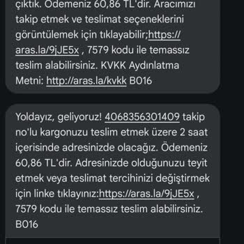Aras Kargo Torbalı Yazıbaşı Şubesi Kargomu Teslim Etmedi.