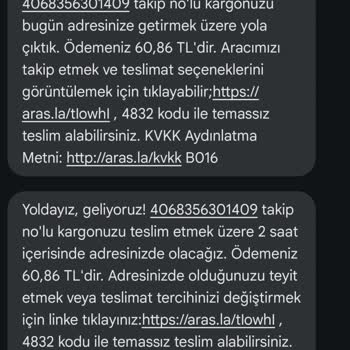 Aras Kargo Torbalı Yazıbaşı Şubesi Kargomu Teslim Etmedi.
