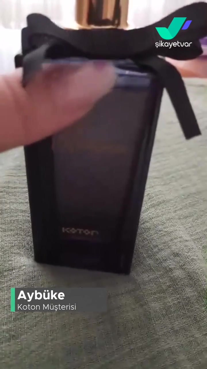 Koton Parfüm Şişesi Bozuk! videonun kapak resmi