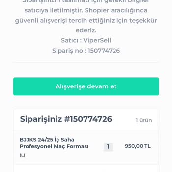 Shopier Siparişimi İptal Etmek İstiyorum