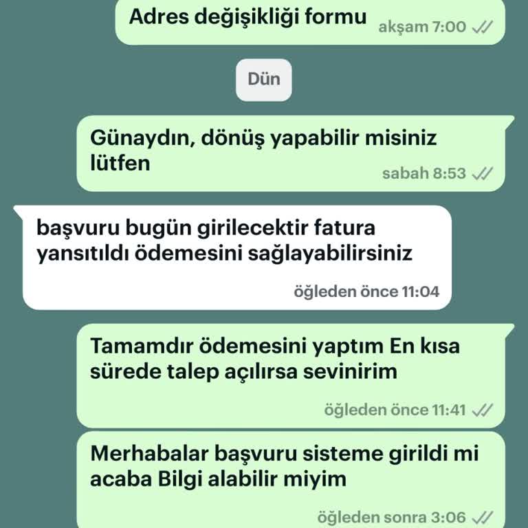 Turbonet Adres Değişikliği Sorunu Ve İlgisizlik